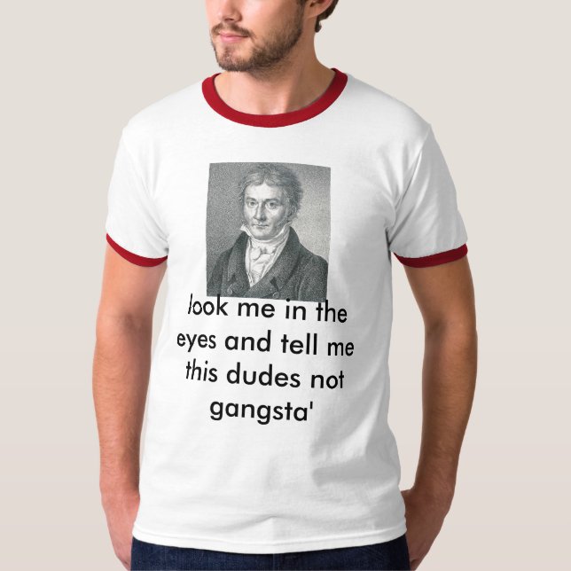 T-shirt Johann Carl Friedrich Gauss (Devant)
