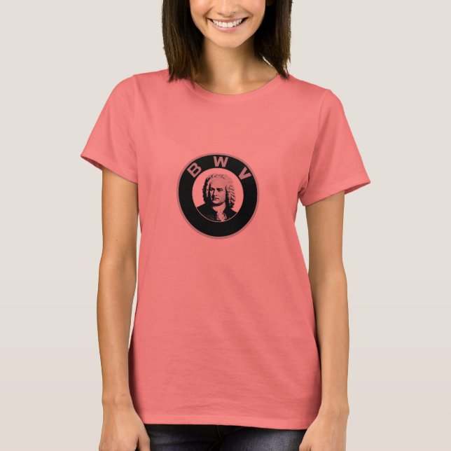 T-shirt Johann Sebastian Bach (Devant)