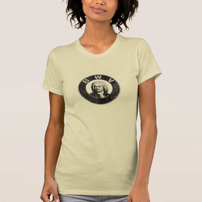 T-shirt Johann Sebastian Bach (Devant)