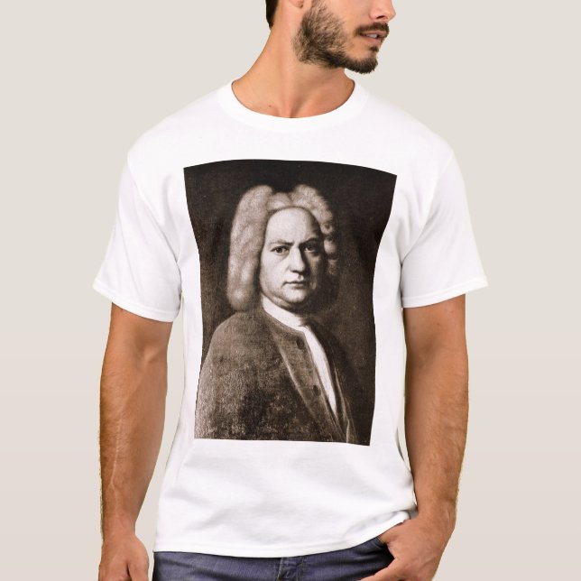 T-shirt Johann Sebastian Bach (Devant)
