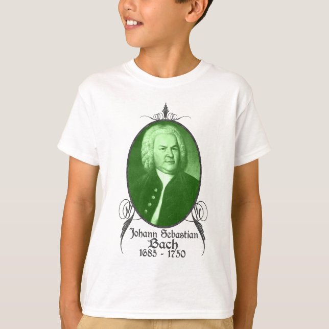 T-shirt Johann Sebastian Bach (Devant)