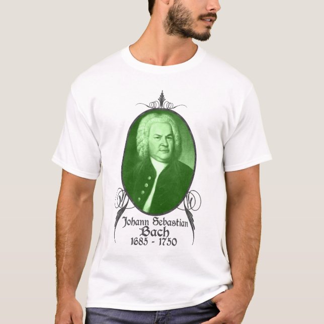 T-shirt Johann Sebastian Bach (Devant)