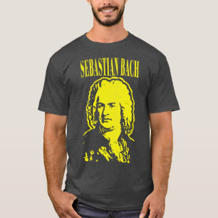 T-shirt Johann Sebastian Bach Classical Grunge Style
