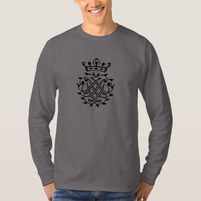 T-shirt Johann Sebastian Bach Crest Monogramme Insignia (Devant)
