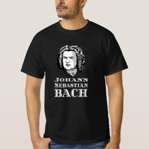T-shirt Johann Sebastian Bach Portrait