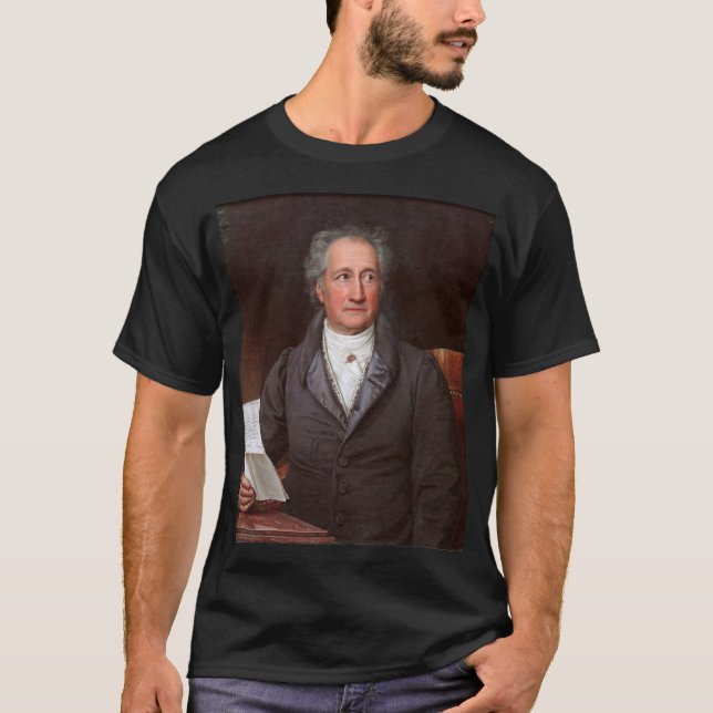 T-shirt Johann Wolfgang Von Goethe (Devant)