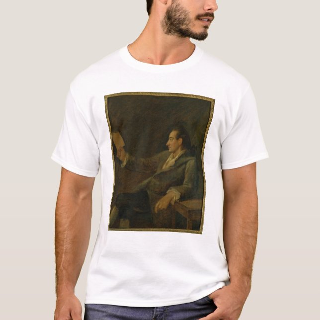 T-shirt Johann Wolfgang von Goethe, 1775 (Devant)
