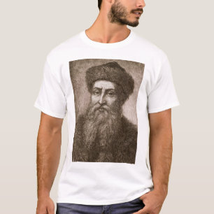 T-shirt Johannes Gutenberg