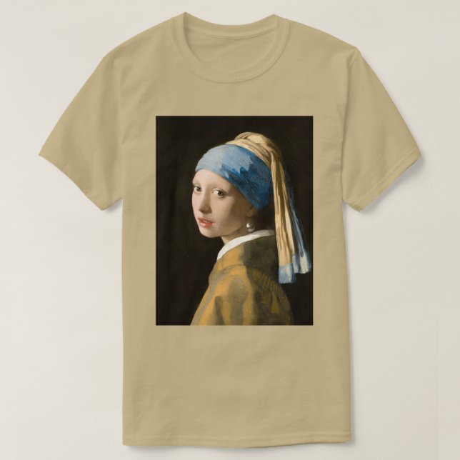 T-shirt Johannes Vermeer (Design devant)