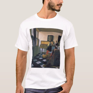 T-shirt Johannes Vermeer, van Delft, La leçon de musique