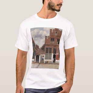 T-shirt Johannes Vermeer, Vue Des Maisons À Delft