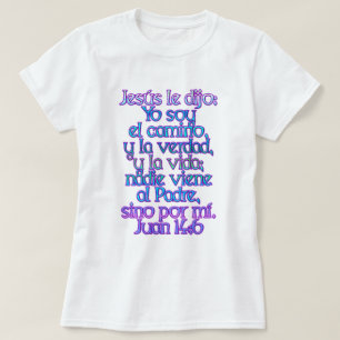 T-shirt John 14:6 Espagnol