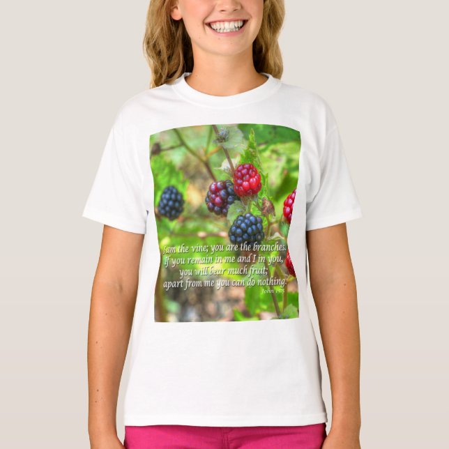 T-shirt John 15:5 (Devant)