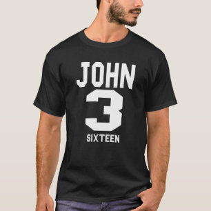 T-shirt John 316 Evangélisme chrétien Foi religieuse