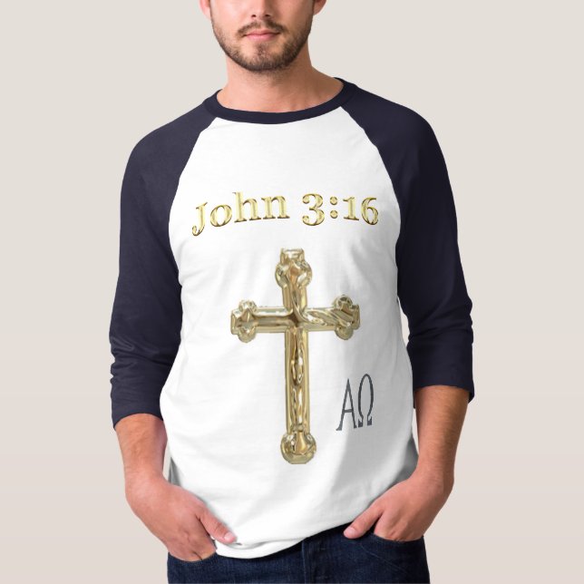 T-shirt John 3:16 (Devant)