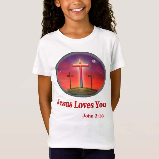 T-Shirt John 3:16 (Devant)