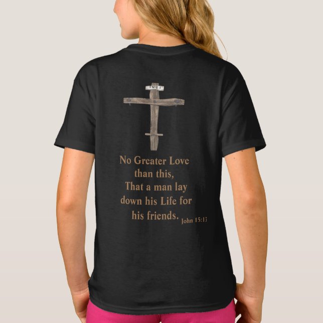 T-shirt John 3:16 (Dos)