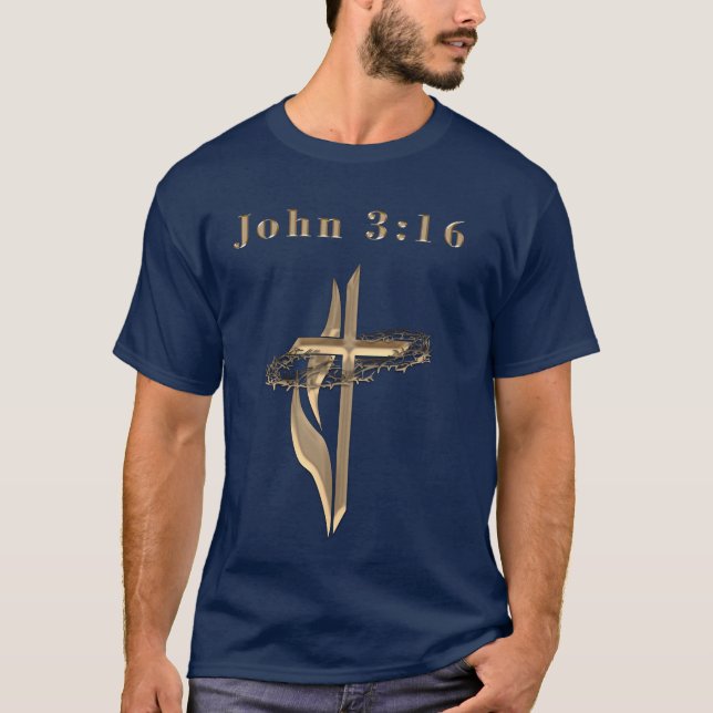 T-shirt John 3:16 (Devant)
