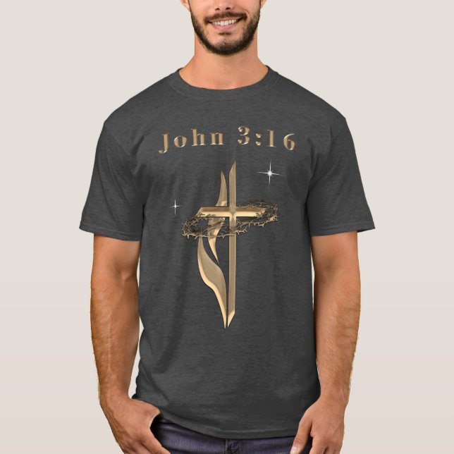T-shirt John 3:16 (Devant)