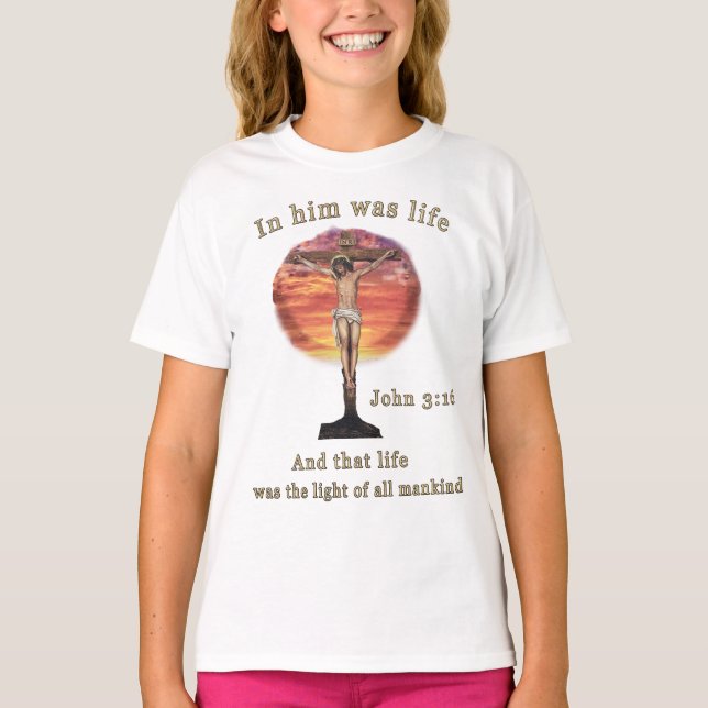 T-shirt John 3:16 (Devant)