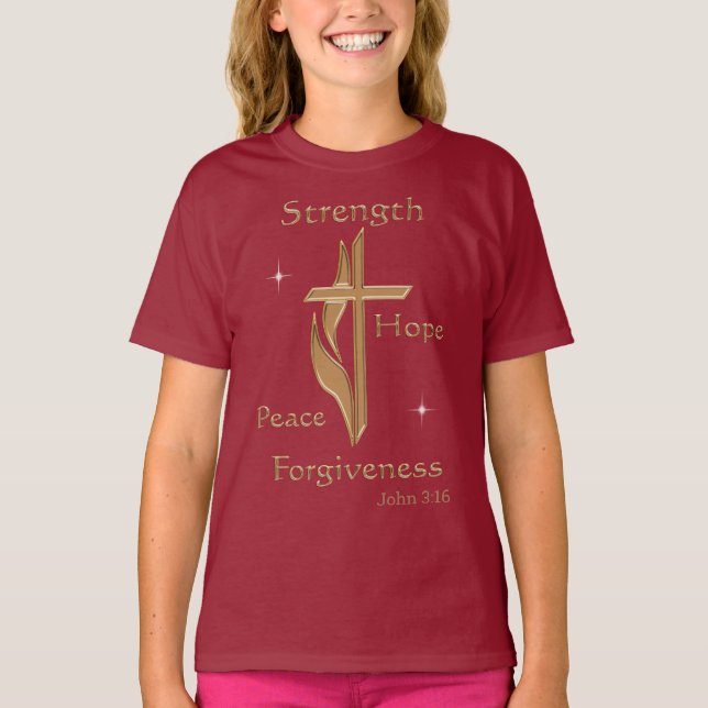 T-shirt John 3:16 (Devant)