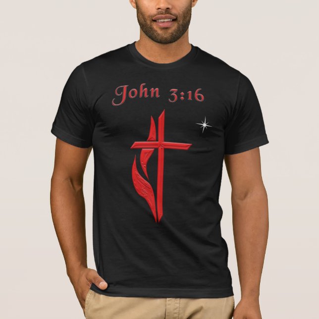 T-shirt John 3:16 (Devant)