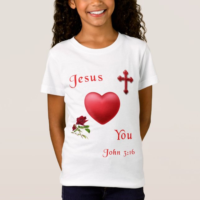 T-Shirt John 3:16 (Devant)