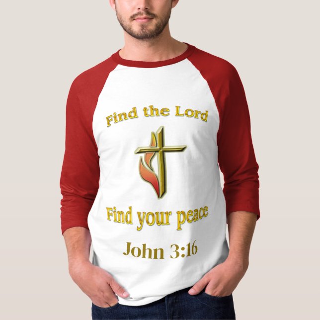 T-shirt John 3:16 (Devant)