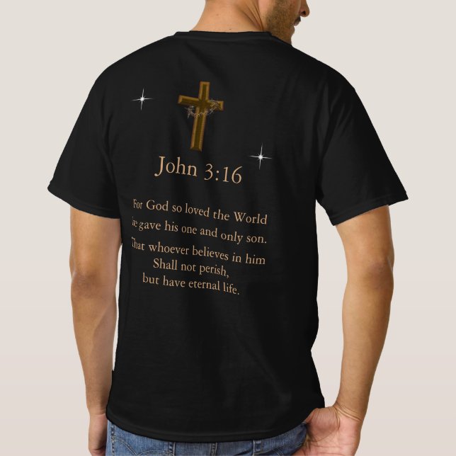 T-shirt John 3:16 (Dos)