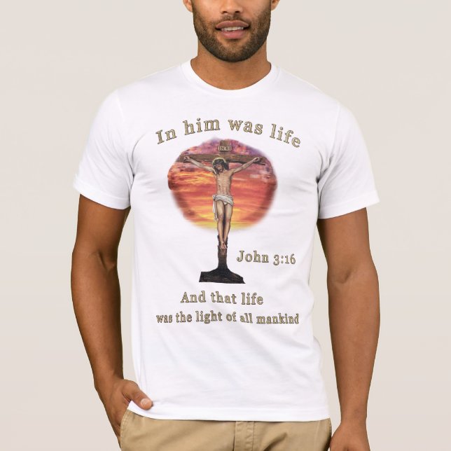 T-shirt John 3:16 (Devant)