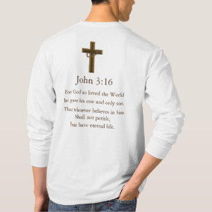 T-shirt John 3:16