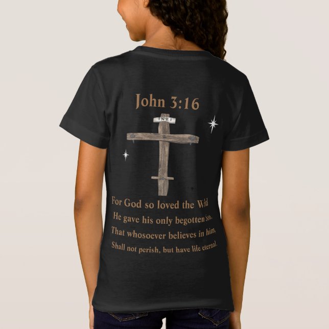 T-Shirt John 3:16 (Dos)
