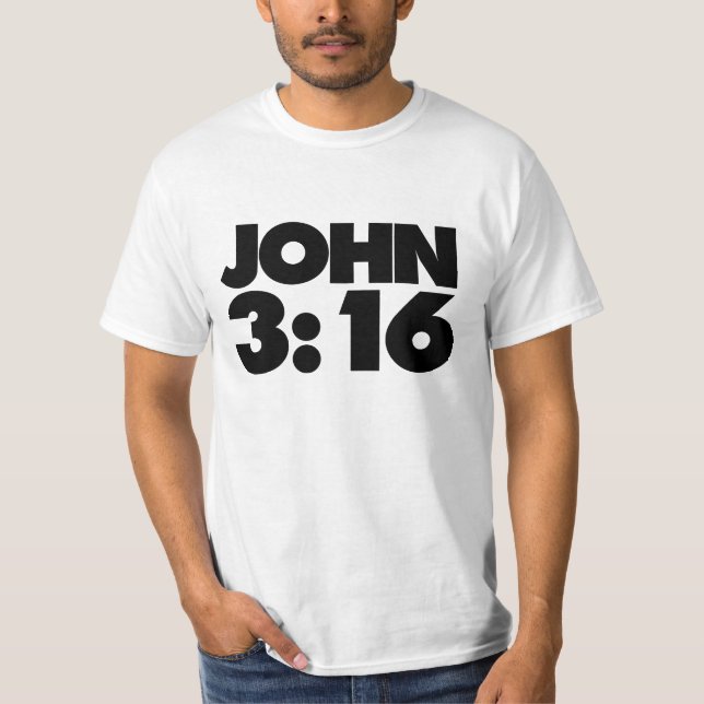 T-shirt John 3:16 (Devant)