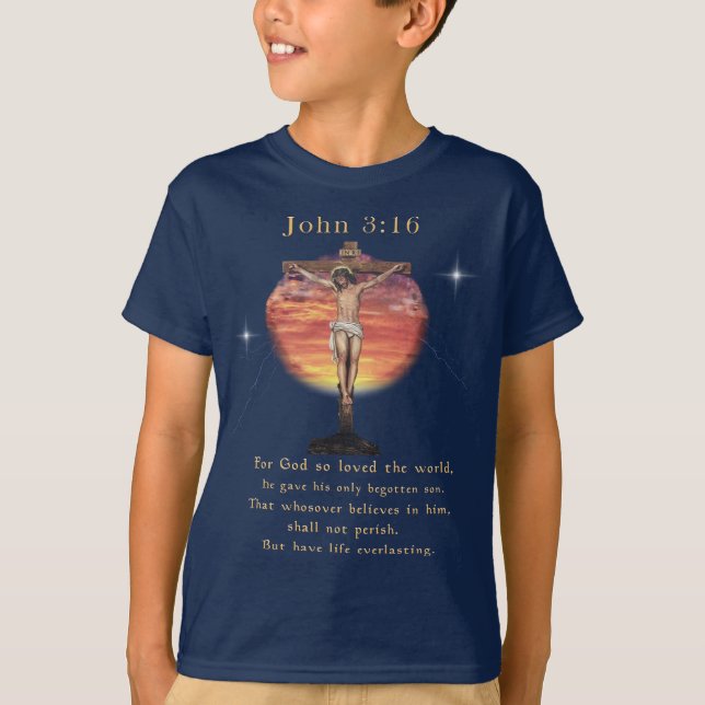 T-shirt John 3:166 (Devant)