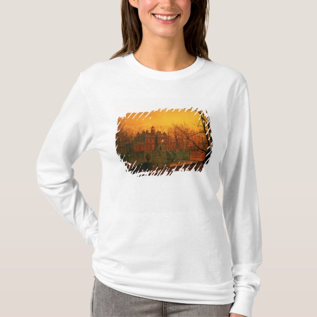 T-shirt John Atkinson Grimshaw | la Chambre hantée (Devant)