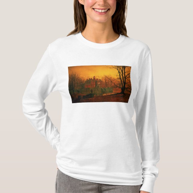 T-shirt John Atkinson Grimshaw | la Chambre hantée (Devant)