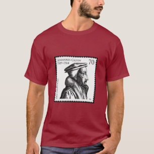 T-shirt John Calvin's commemorative seal