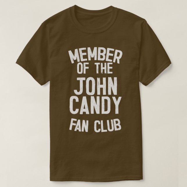 T-shirt John Candy Fan Club (Design devant)