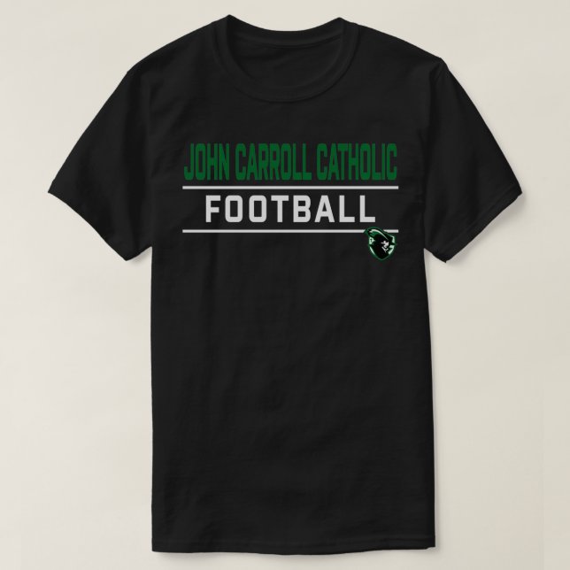 T-shirt John Carroll High School Cavaliers Football (Design devant)