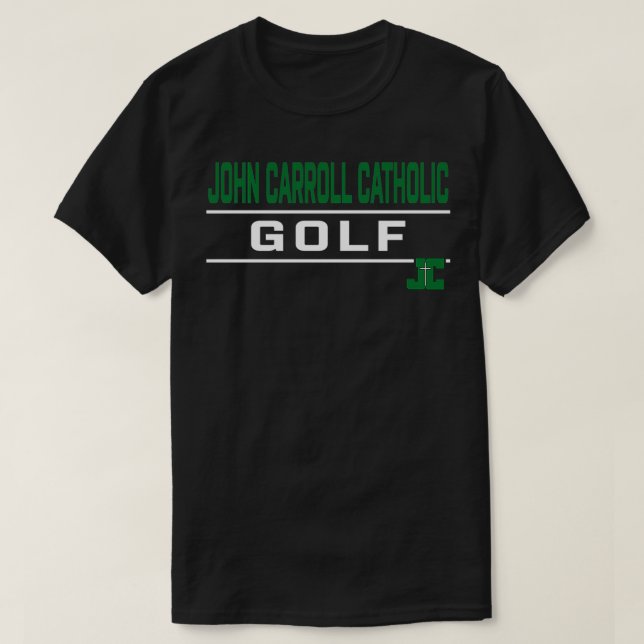 T-shirt John Carroll High School Cavaliers Golf P (Design devant)