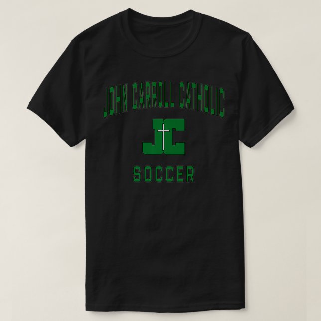 T-shirt John Carroll High School Cavaliers Soccer (Design devant)