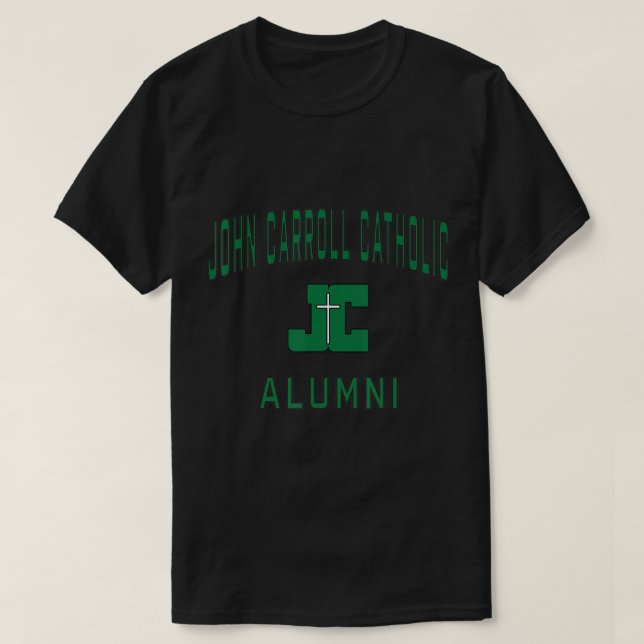 T-shirt John Carroll Lycée catholique Cavaliers anciens (Design devant)