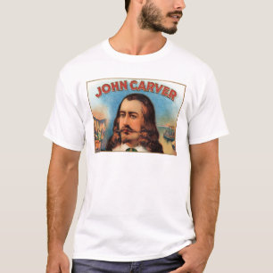 T-shirt John Carver Cigar Étiquette