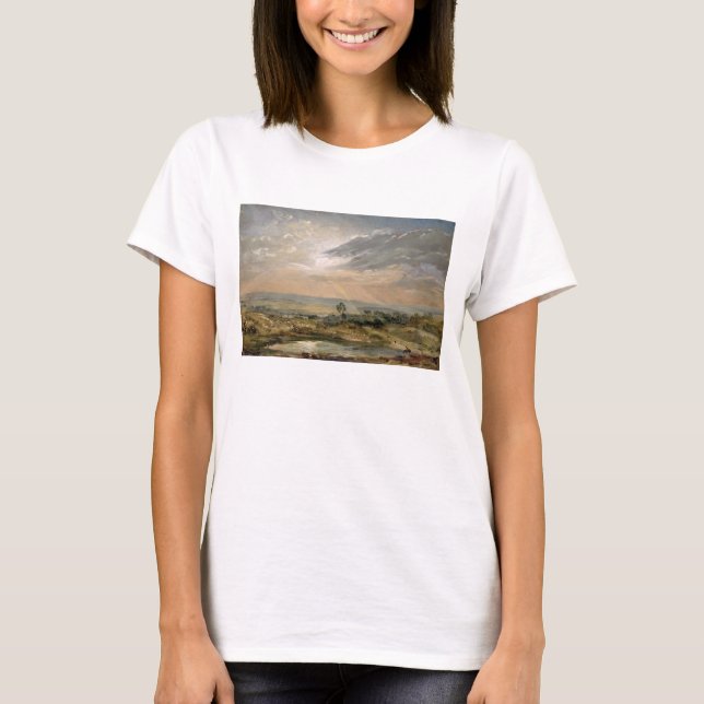 T-shirt John Constable | Branch Hill Pond, Hampstead (Devant)