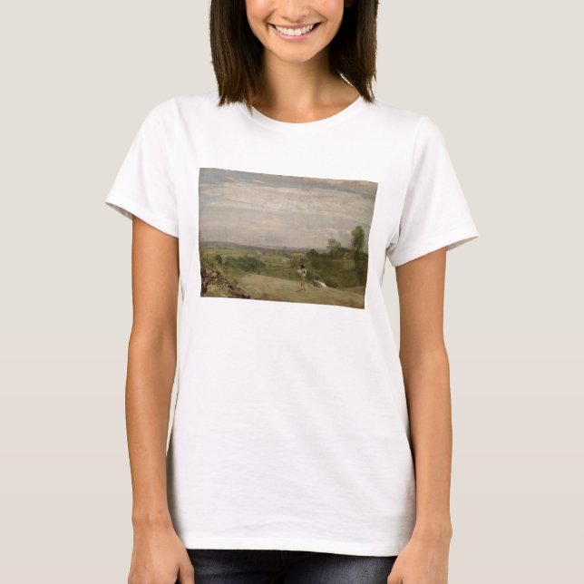 T-shirt John Constable | Summer Morning : Dedham de Langh (Devant)