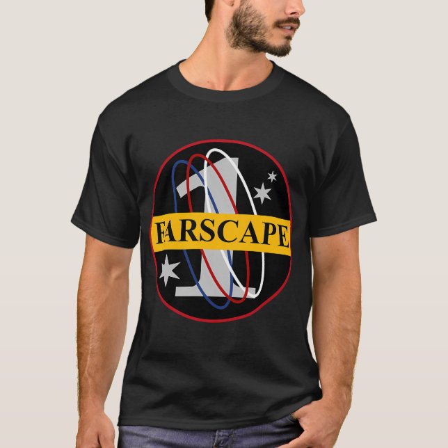 T-shirt John Crichton Farscape 1 (Devant)