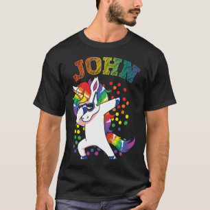 T-shirt John Dabbing Unicorn