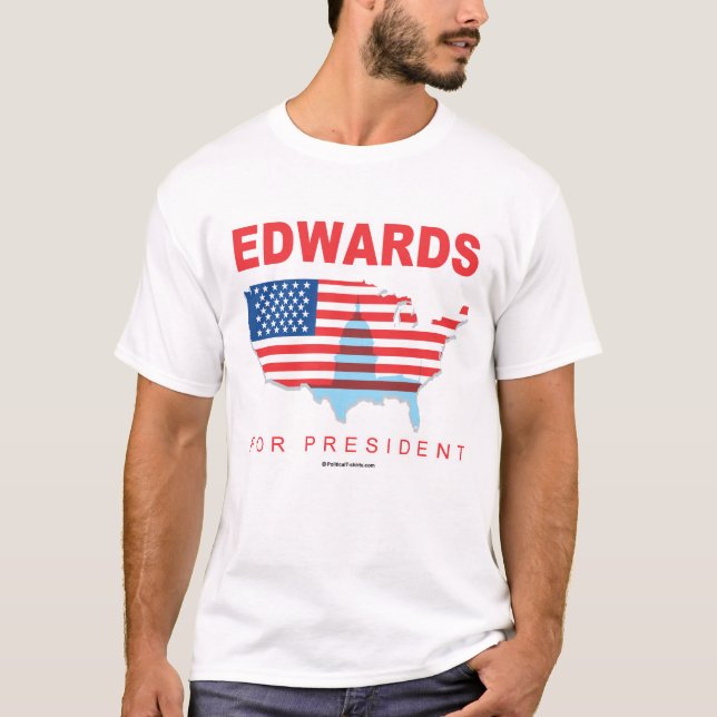 T-SHIRT JOHN EDWARDS 2008 (Devant)