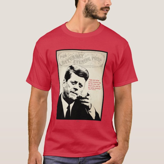 T-shirt John F. Citation Kennedy (Devant)