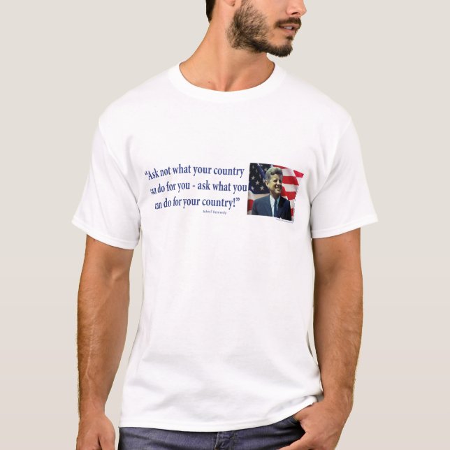 T-shirt John F Kennedy (Devant)